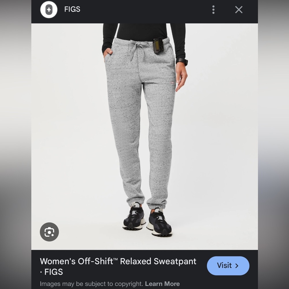 Figs off shift jogger sweat pants